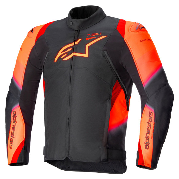 Alpinestars T-Sp 1 V2 WP Jkt Black Red Fluo M